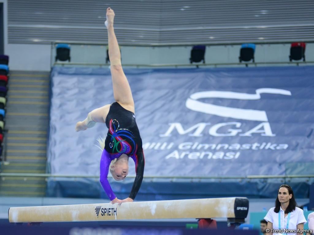 Day 2 of FIG Artistic Gymnastics World Cup kicks off in Baku (PHOTO)