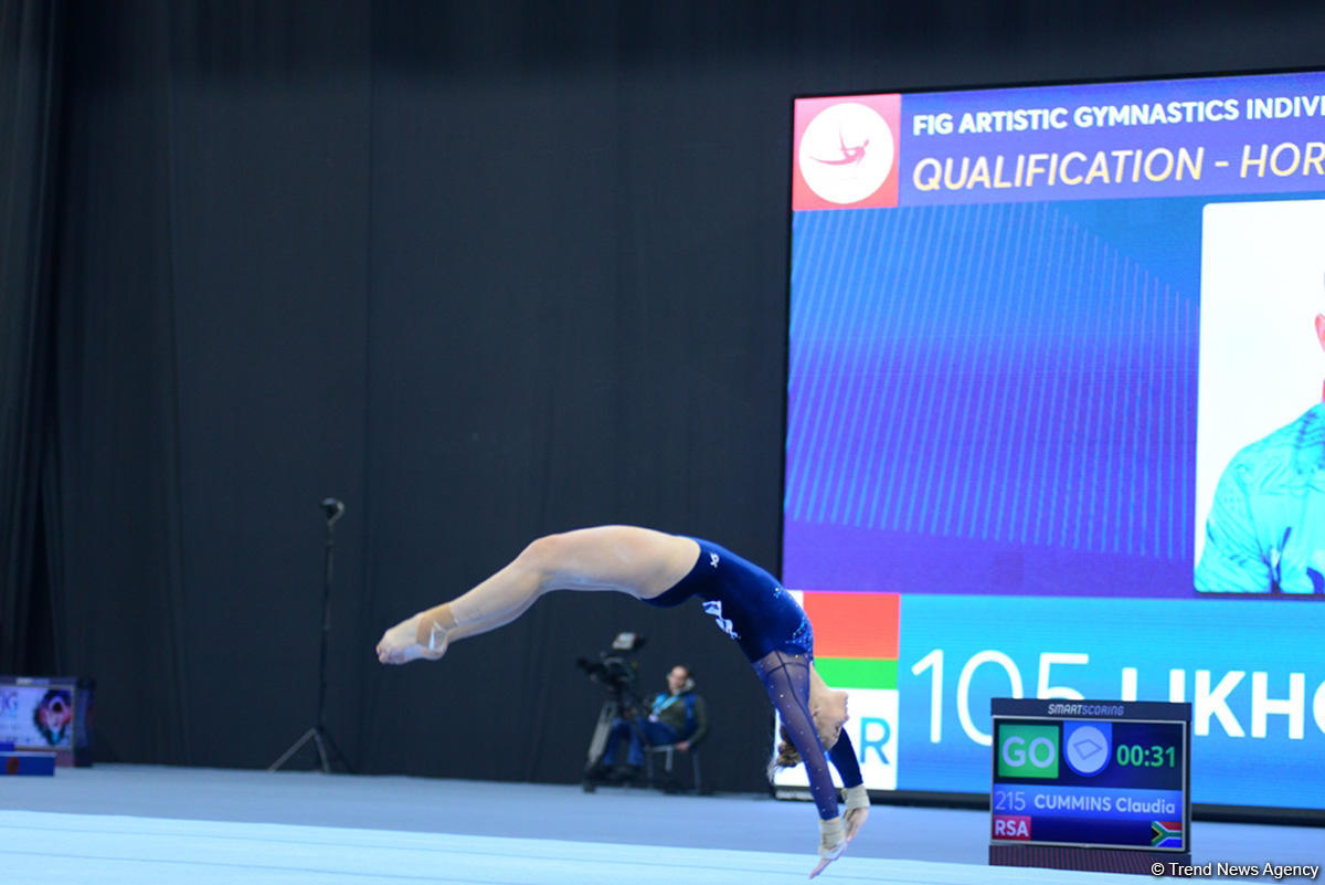 Day 2 of FIG Artistic Gymnastics World Cup kicks off in Baku (PHOTO)