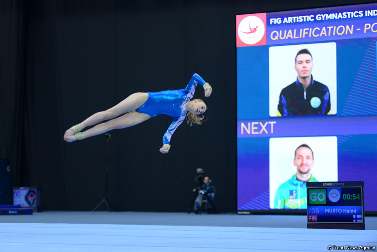 Day 2 of FIG Artistic Gymnastics World Cup kicks off in Baku (PHOTO)