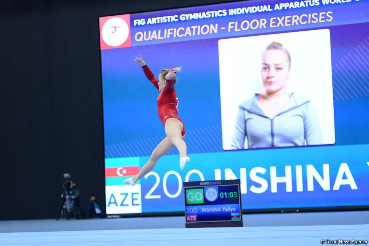 Day 2 of FIG Artistic Gymnastics World Cup kicks off in Baku (PHOTO)