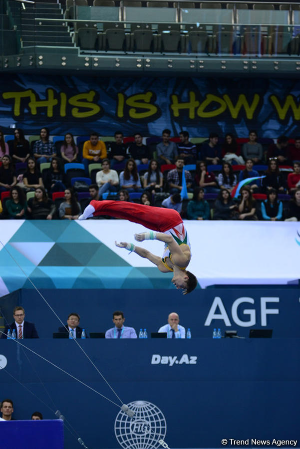 Day 2 of FIG Artistic Gymnastics World Cup kicks off in Baku (PHOTO)