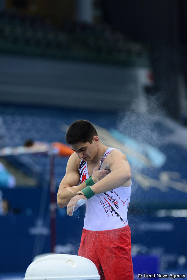 Day 2 of FIG Artistic Gymnastics World Cup kicks off in Baku (PHOTO)