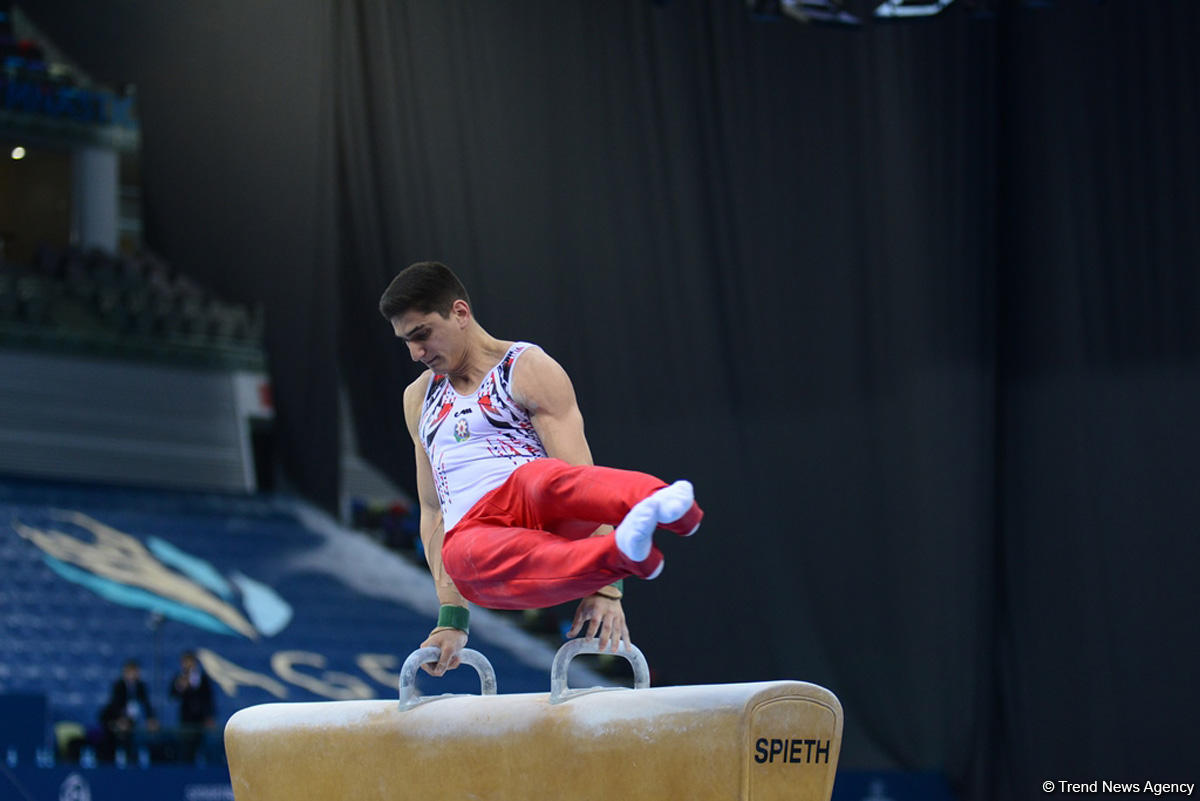 Day 2 of FIG Artistic Gymnastics World Cup kicks off in Baku (PHOTO)