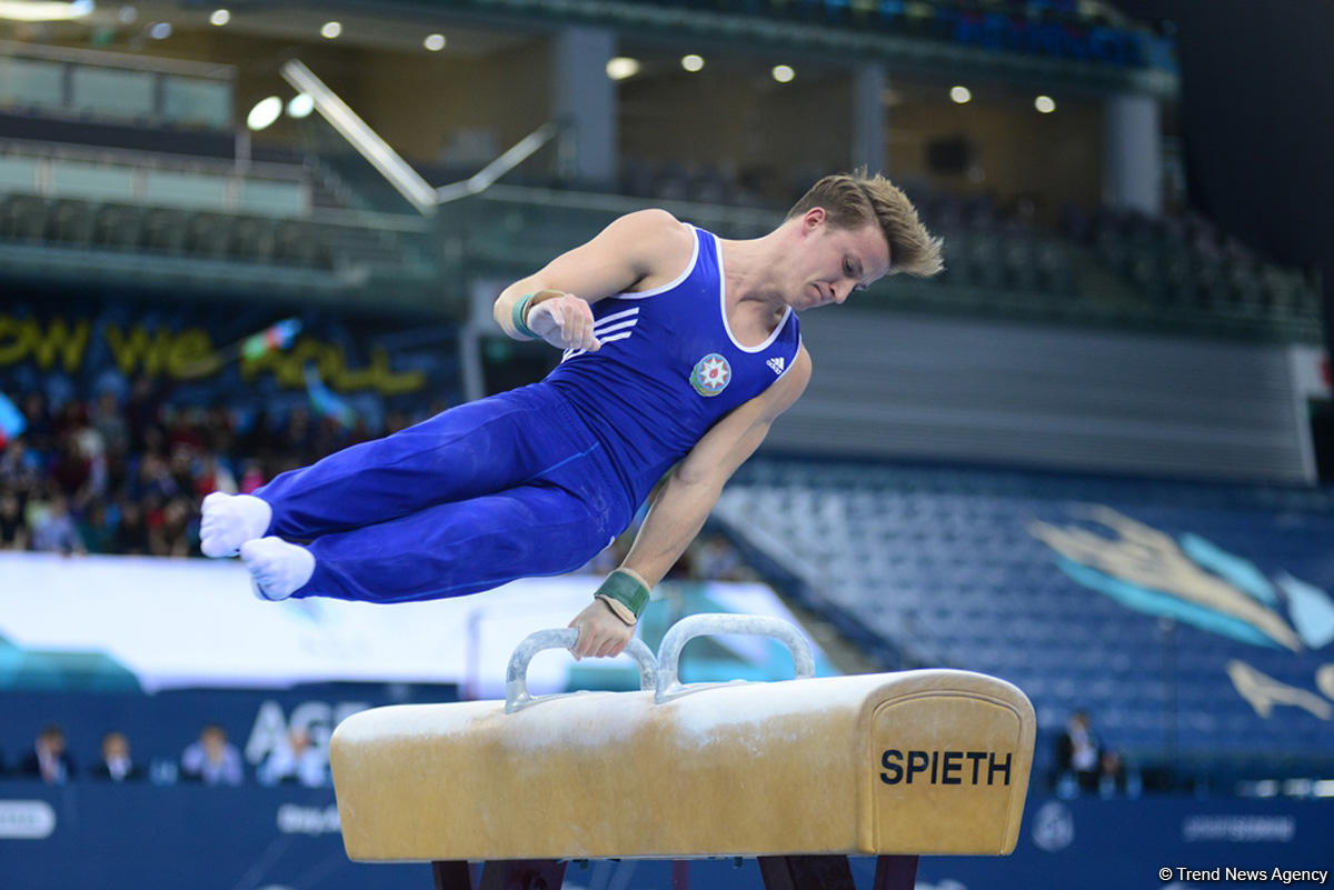 Day 2 of FIG Artistic Gymnastics World Cup kicks off in Baku (PHOTO)