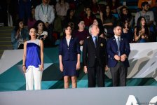 Baku hosts awarding ceremony of winners of first day of FIG Artistic Gymnastics World Cup (PHOTO)