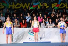 Baku hosts awarding ceremony of winners of first day of FIG Artistic Gymnastics World Cup (PHOTO)