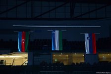 Baku hosts awarding ceremony of winners of first day of FIG Artistic Gymnastics World Cup (PHOTO)
