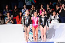 Baku hosts awarding ceremony of winners of first day of FIG Artistic Gymnastics World Cup (PHOTO)
