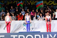 Baku hosts awarding ceremony of winners of first day of FIG Artistic Gymnastics World Cup (PHOTO)