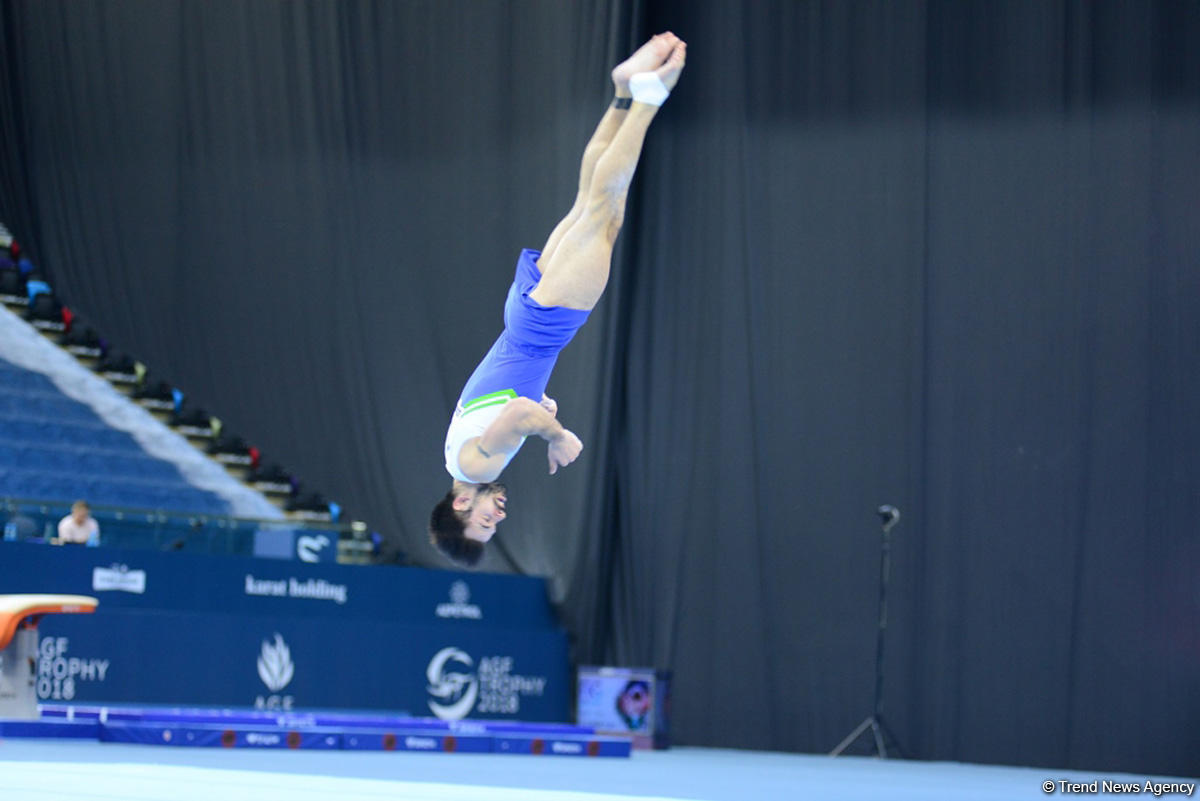 Day 1 of finals of FIG Artistic Gymnastics World Cup kicks off in Baku (PHOTO)