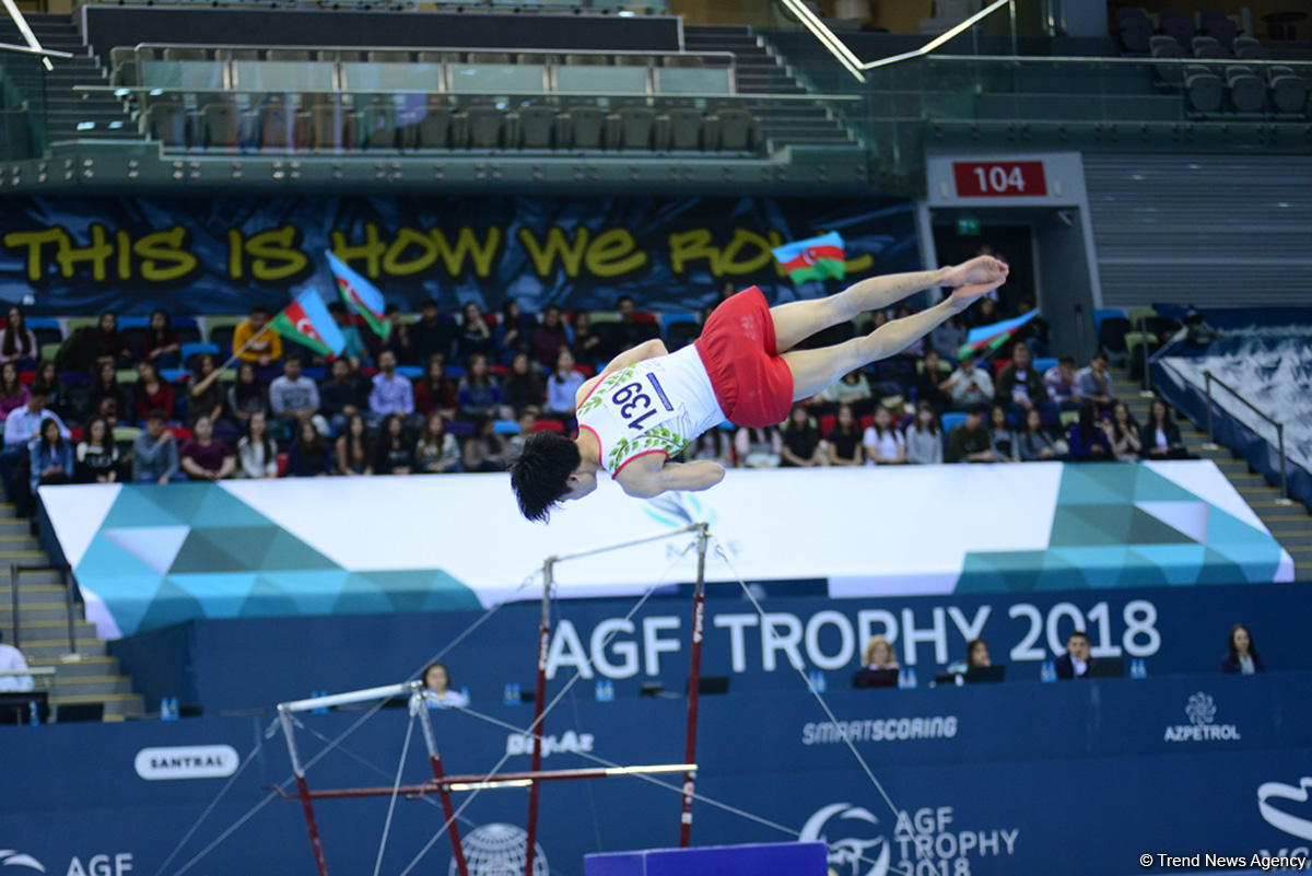 Day 1 of finals of FIG Artistic Gymnastics World Cup kicks off in Baku (PHOTO)