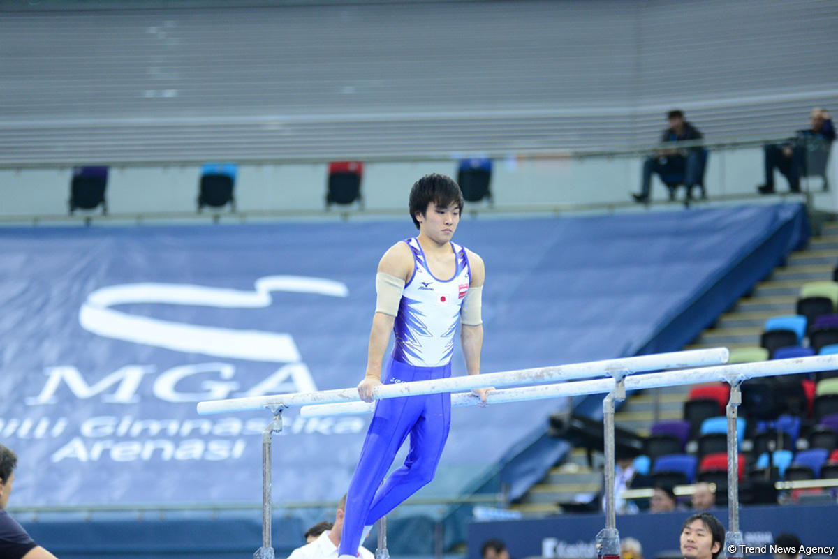 Day 1 of finals of FIG Artistic Gymnastics World Cup kicks off in Baku (PHOTO)