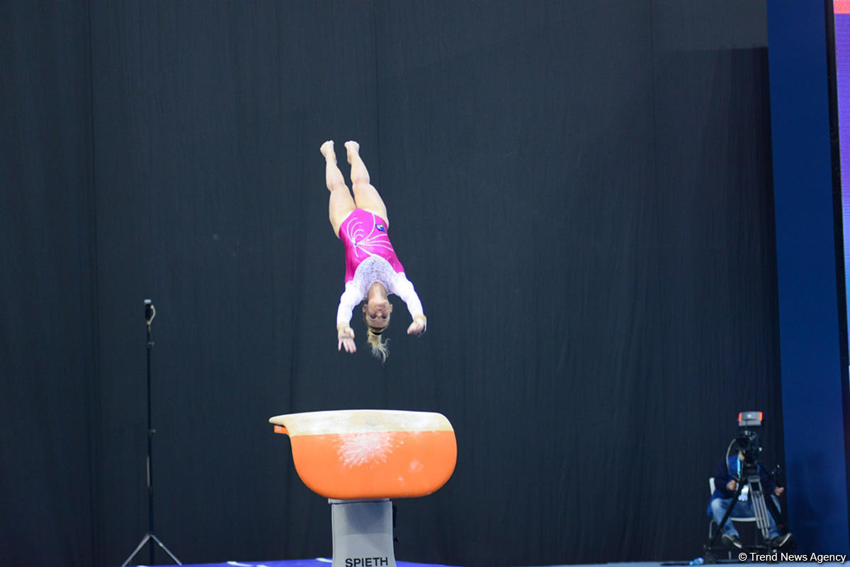 Day 1 of finals of FIG Artistic Gymnastics World Cup kicks off in Baku (PHOTO)