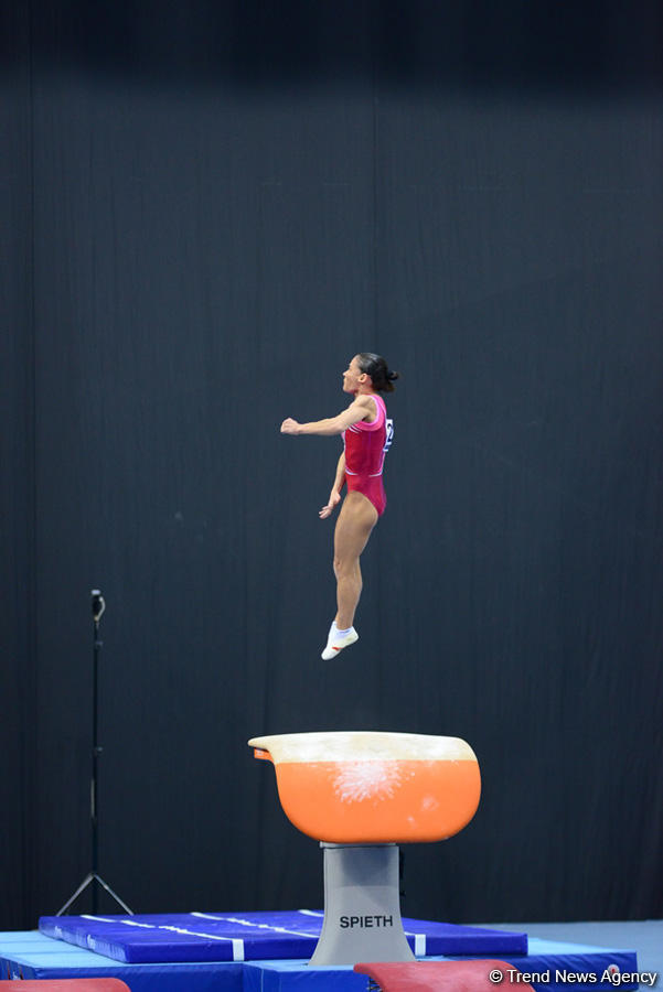 Day 1 of finals of FIG Artistic Gymnastics World Cup kicks off in Baku (PHOTO)