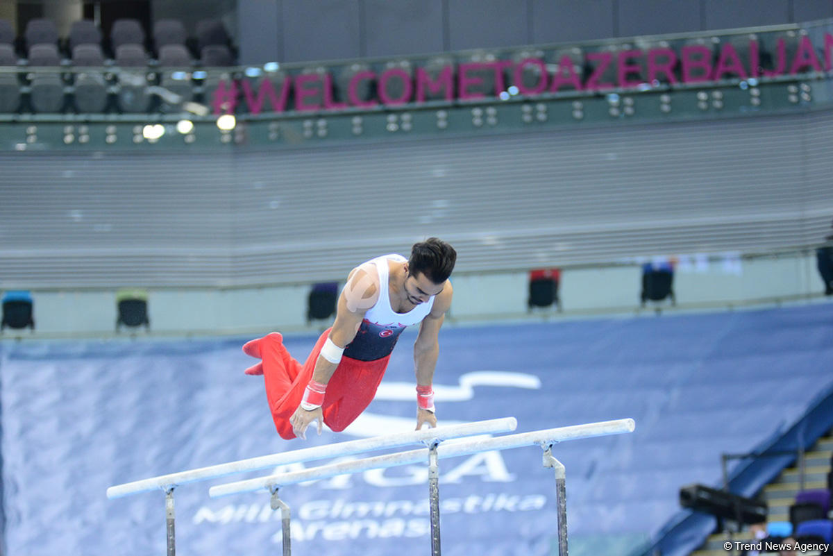 Day 1 of finals of FIG Artistic Gymnastics World Cup kicks off in Baku (PHOTO)