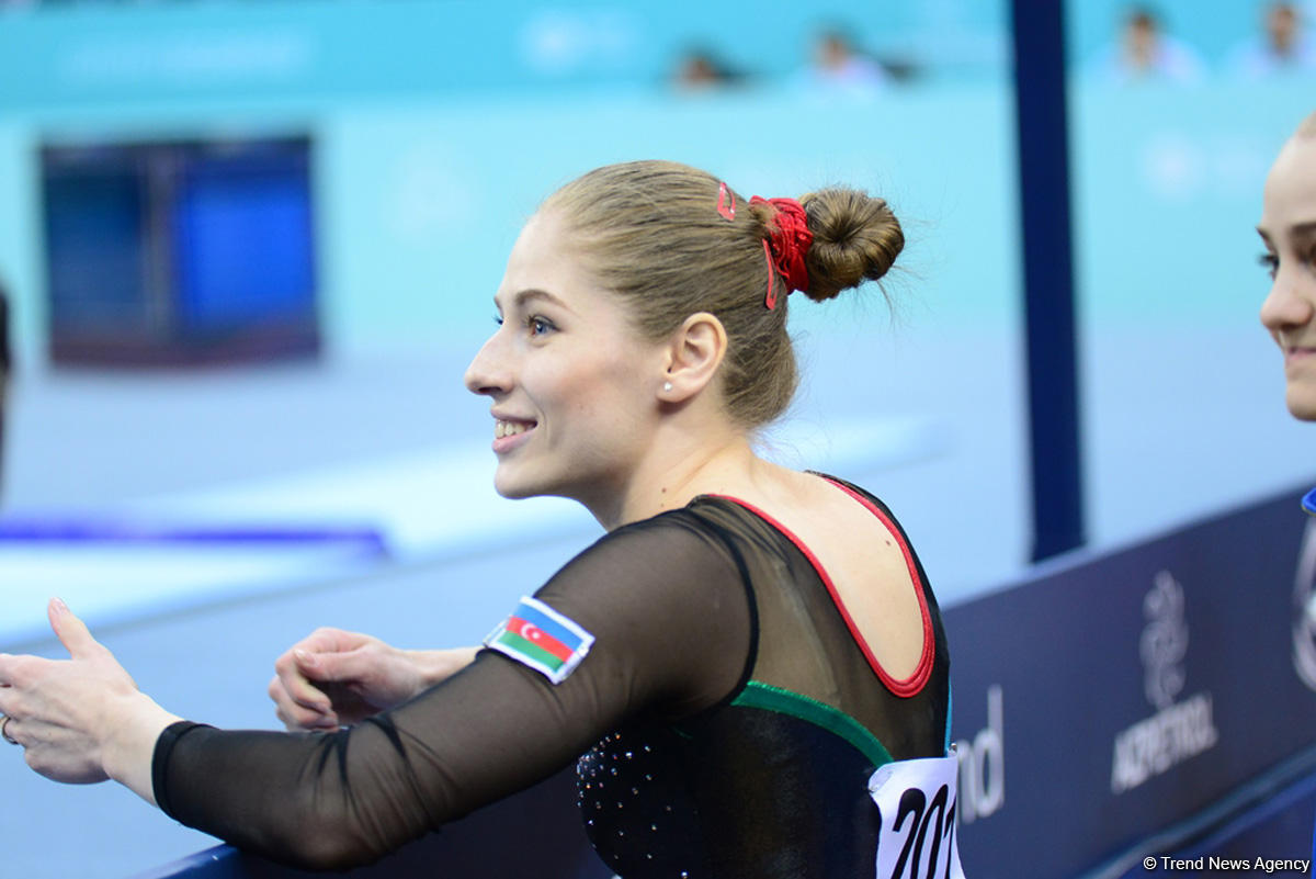 Day 1 of finals of FIG Artistic Gymnastics World Cup kicks off in Baku (PHOTO)