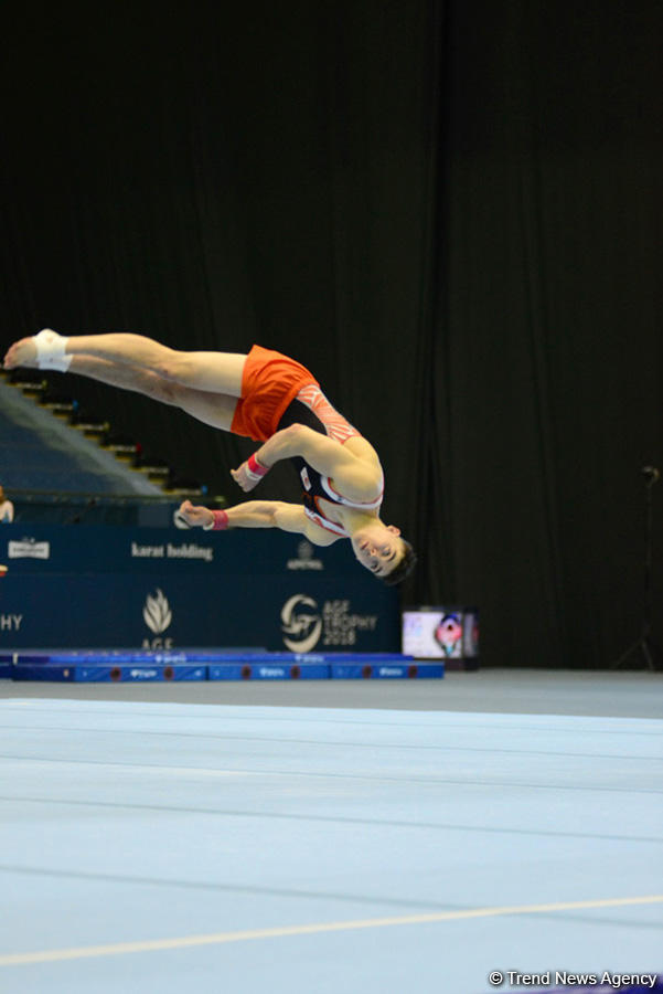 Day 1 of finals of FIG Artistic Gymnastics World Cup kicks off in Baku (PHOTO)