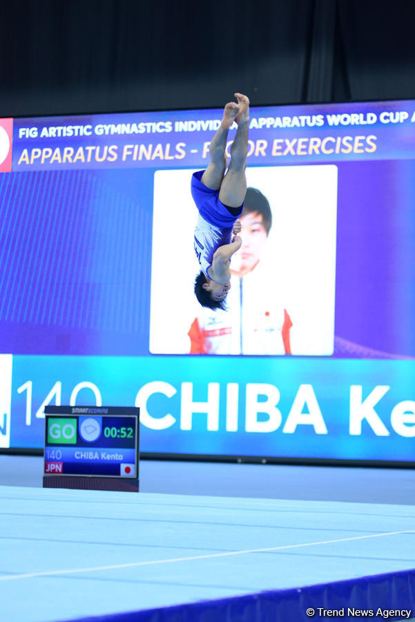 Day 1 of finals of FIG Artistic Gymnastics World Cup kicks off in Baku (PHOTO)