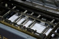 Azerbaijan begins printing ballots for presidential election (PHOTO)
