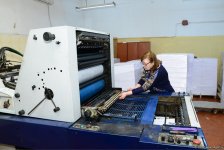 Azerbaijan begins printing ballots for presidential election (PHOTO)