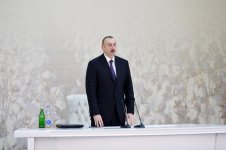 President Aliyev chairs cotton-growing conference in Barda (PHOTO)