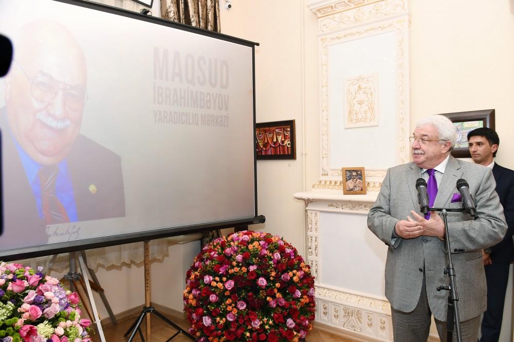 First VP Mehriban Aliyeva attends opening ceremony of Creative Center named after Magsud Ibrahimbayov in Baku