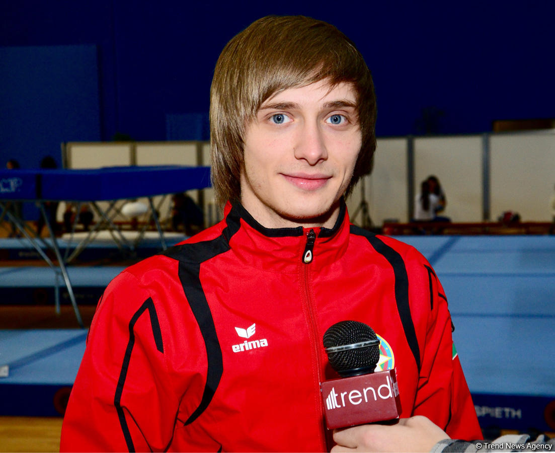 Azerbaijani gymnast eyes to win gold at European Championships (PHOTO)