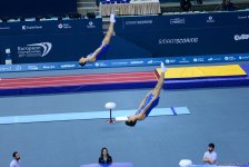 Best moments of 26th European Championships in Trampoline, Double Mini-Trampoline and Tumbling in Baku (PHOTO)