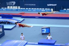 Best moments of 26th European Championships in Trampoline, Double Mini-Trampoline and Tumbling in Baku (PHOTO)