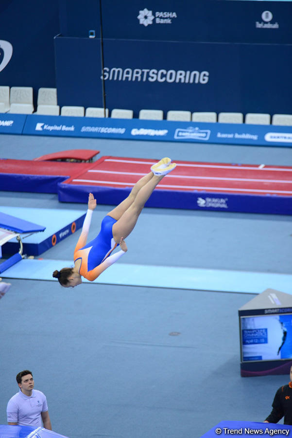 Best moments of 26th European Championships in Trampoline, Double Mini-Trampoline and Tumbling in Baku (PHOTO)