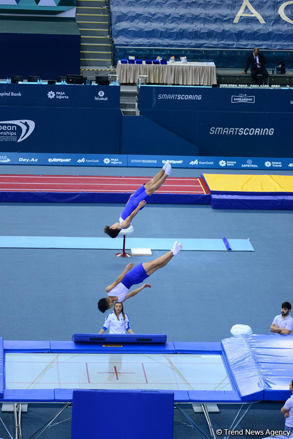Best moments of 26th European Championships in Trampoline, Double Mini-Trampoline and Tumbling in Baku (PHOTO)