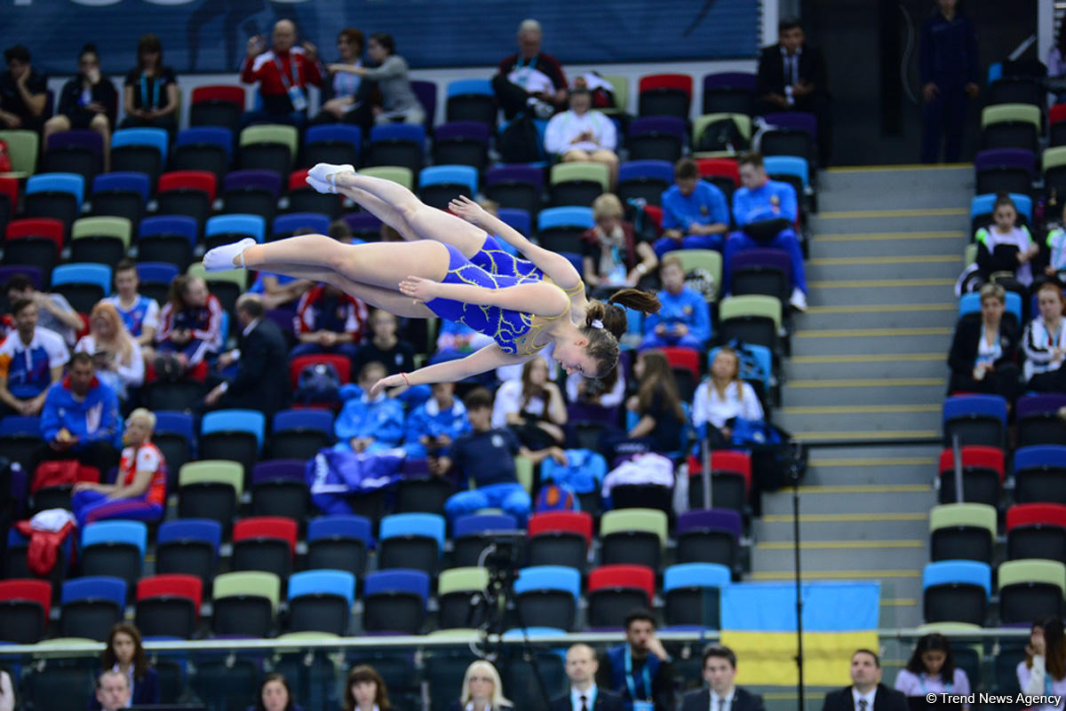 Best moments of 26th European Championships in Trampoline, Double Mini-Trampoline and Tumbling in Baku (PHOTO)