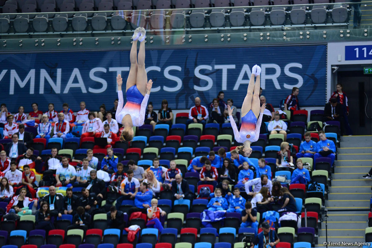 Best moments of 26th European Championships in Trampoline, Double Mini-Trampoline and Tumbling in Baku (PHOTO)