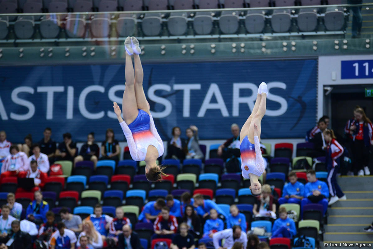 Best moments of 26th European Championships in Trampoline, Double Mini-Trampoline and Tumbling in Baku (PHOTO)