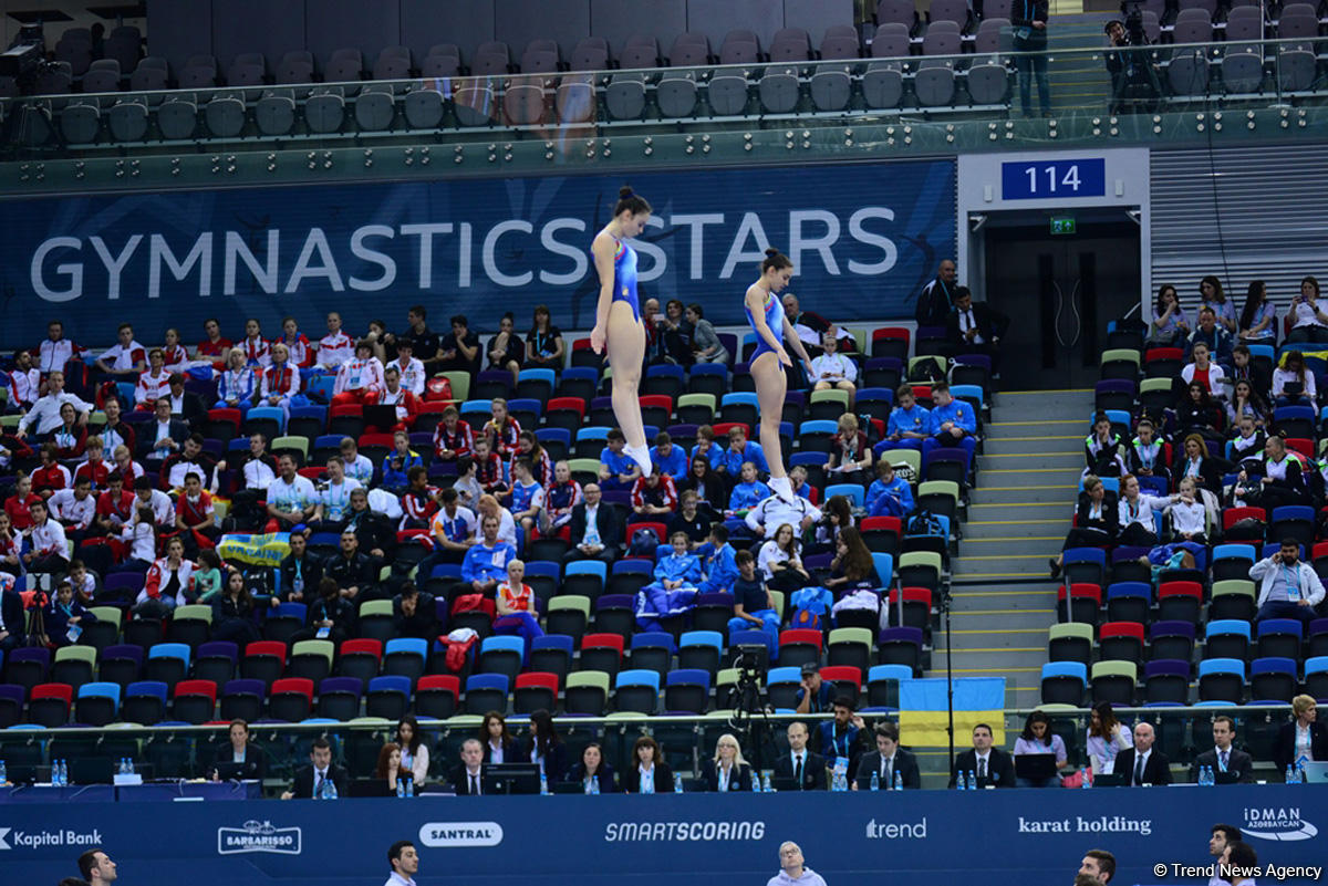 Best moments of 26th European Championships in Trampoline, Double Mini-Trampoline and Tumbling in Baku (PHOTO)