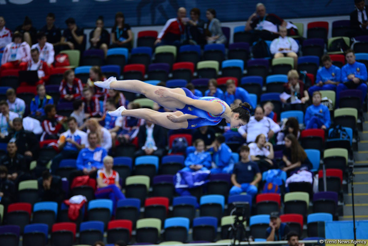 Best moments of 26th European Championships in Trampoline, Double Mini-Trampoline and Tumbling in Baku (PHOTO)
