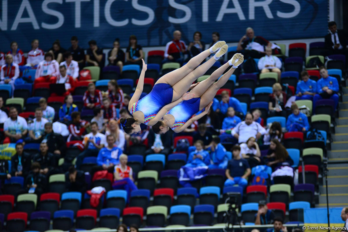 Best moments of 26th European Championships in Trampoline, Double Mini-Trampoline and Tumbling in Baku (PHOTO)
