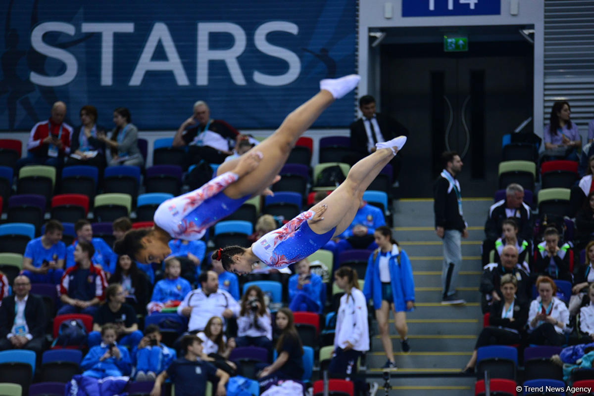 Best moments of 26th European Championships in Trampoline, Double Mini-Trampoline and Tumbling in Baku (PHOTO)