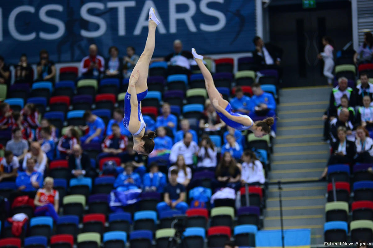 Best moments of 26th European Championships in Trampoline, Double Mini-Trampoline and Tumbling in Baku (PHOTO)