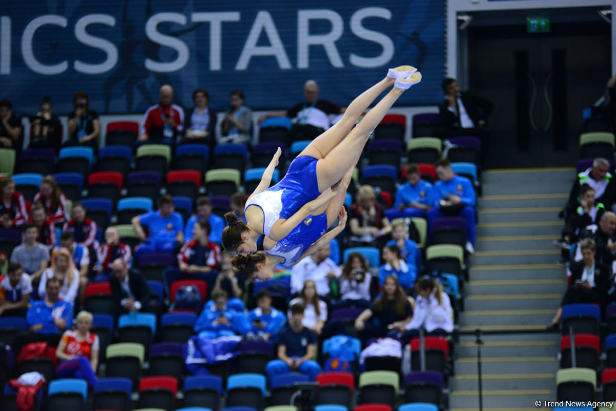 Best moments of 26th European Championships in Trampoline, Double Mini-Trampoline and Tumbling in Baku (PHOTO)
