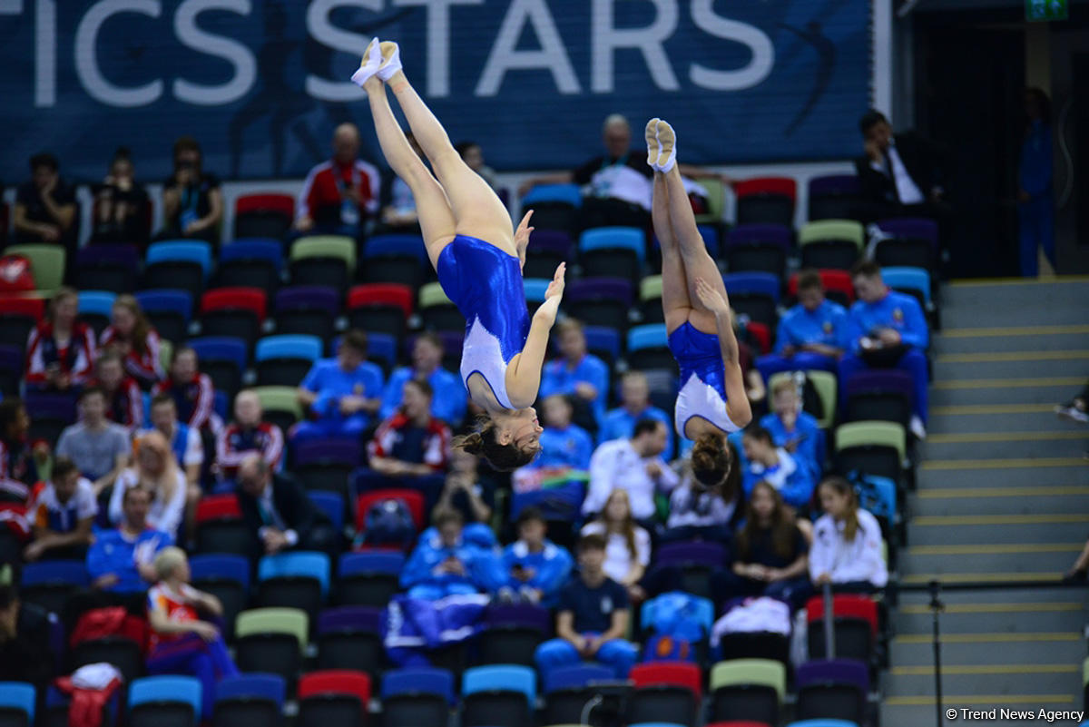 Best moments of 26th European Championships in Trampoline, Double Mini-Trampoline and Tumbling in Baku (PHOTO)
