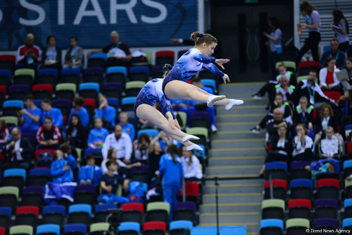 Best moments of 26th European Championships in Trampoline, Double Mini-Trampoline and Tumbling in Baku (PHOTO)