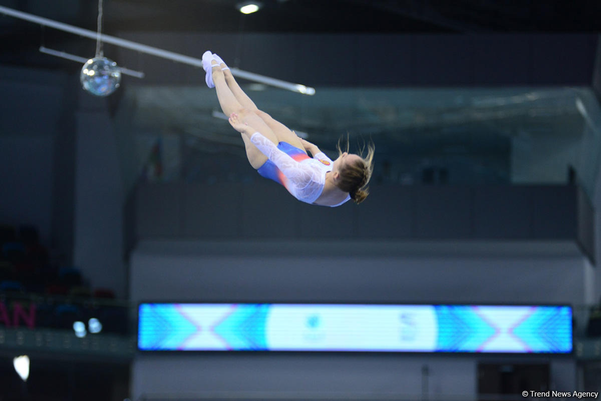 Best moments of 26th European Championships in Trampoline, Double Mini-Trampoline and Tumbling in Baku (PHOTO)