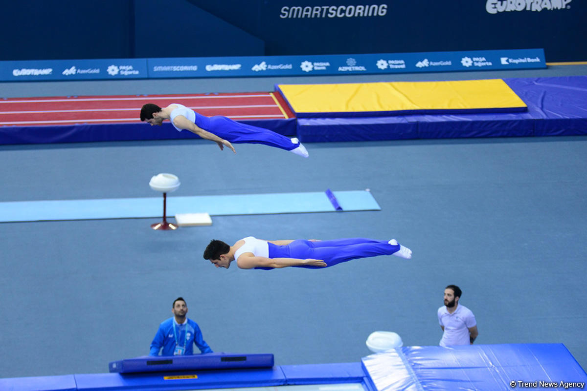 Best moments of 26th European Championships in Trampoline, Double Mini-Trampoline and Tumbling in Baku (PHOTO)