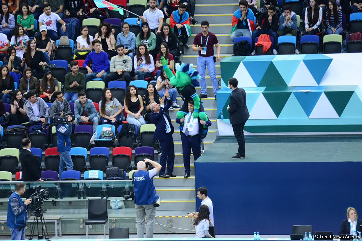 Fun and contests at European Championships in Trampoline, Double Mini-Trampoline and Tumbling in Baku (PHOTO)