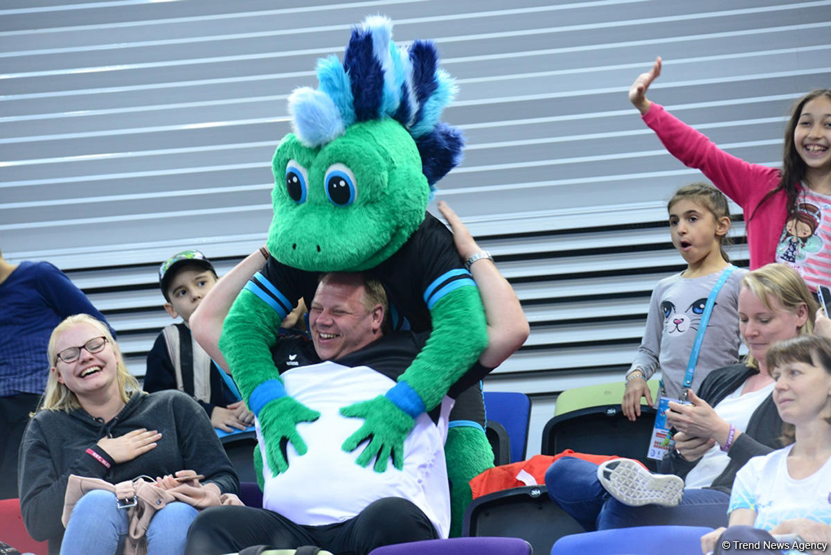 Fun and contests at European Championships in Trampoline, Double Mini-Trampoline and Tumbling in Baku (PHOTO)