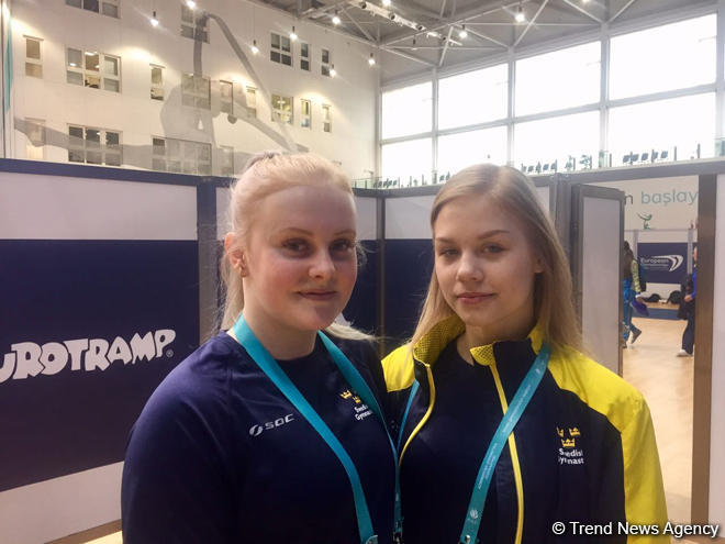 Swedish gymnasts: Baku leaves only nice impress