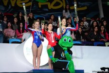 Awards presented to winners of second gymnastics semi-finals in Baku (PHOTO)