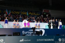 Awards presented to winners of second gymnastics semi-finals in Baku (PHOTO)