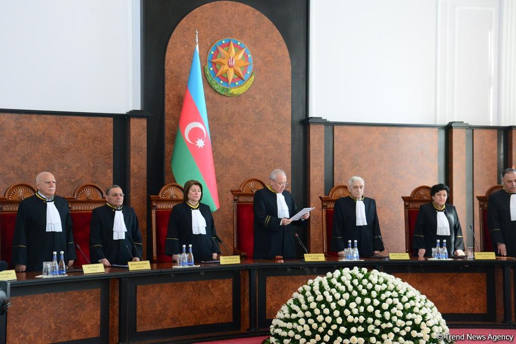 Azerbaijani Constitutional Court's Plenum confirms results of presidential election, Ilham Aliyev declared President of Azerbaijan (PHOTO)